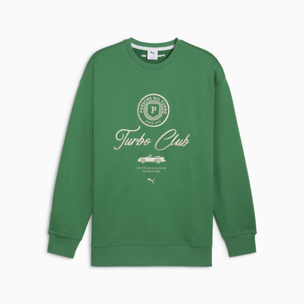 Porsche Legacy Lifestyle Crew Men, Archive Green, large-ZAF