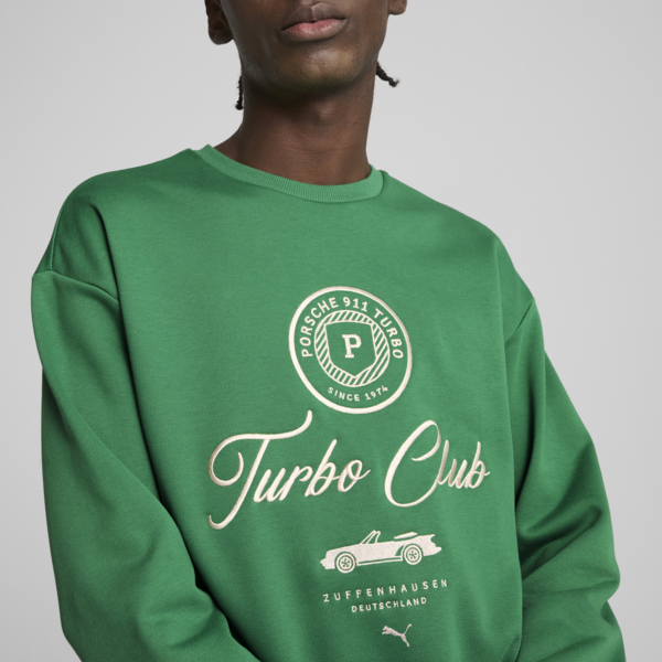 Porsche Legacy Lifestyle Crew Men, Archive Green, large-ZAF