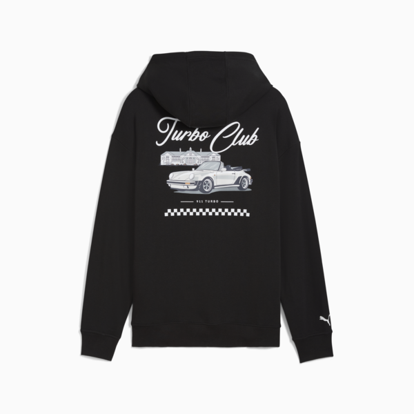 Sudadera con capucha Porsche Legacy para hombre, PUMA Black, large-MEX