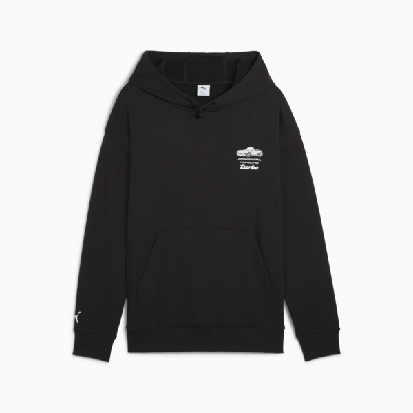 Sudadera con capucha Porsche Legacy para hombre, PUMA Black, large-MEX