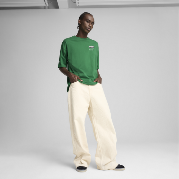 Playera Porsche Legacy Graphic 1 para hombre, Archive Green, large-MEX