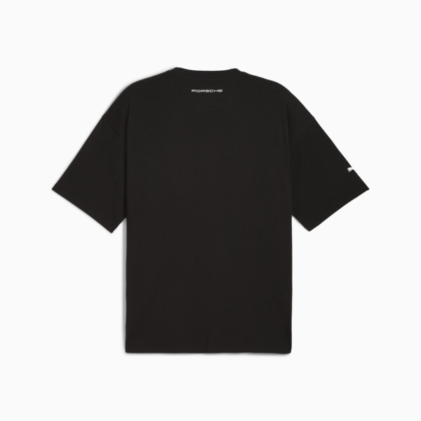 Porsche Legacy Graphic Tee 2 Men, PUMA Black, large-ZAF