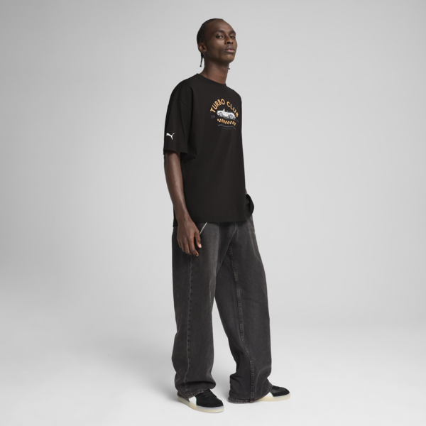 Porsche Legacy Graphic Tee 2 Men, PUMA Black, large-ZAF