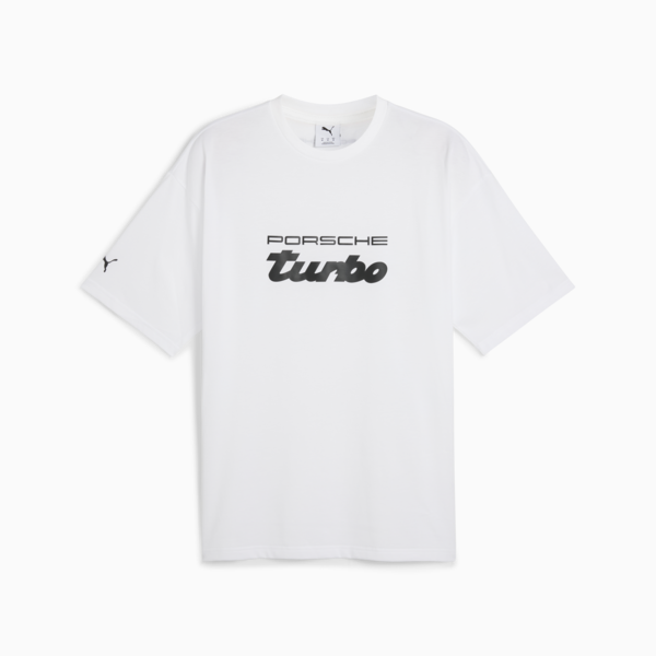 Porsche Legacy Essentials Tee Men, PUMA White, large-ZAF