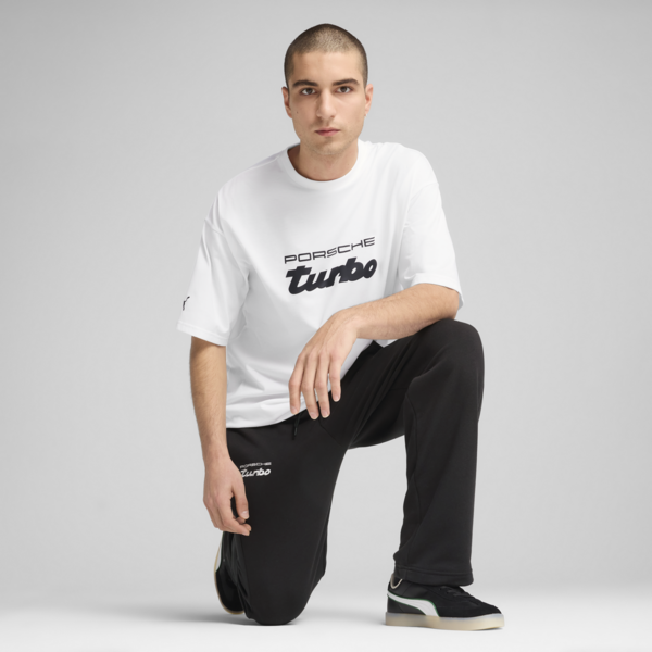 Porsche Legacy Essentials Tee Men, PUMA White, large-ZAF