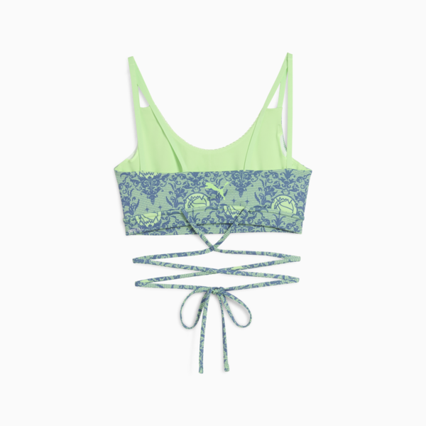 Top deportivo Lace Em Up para mujer, Spring Fern-AOP, large-ARG