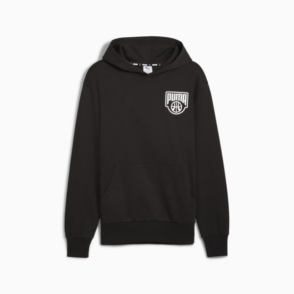Posterize Basketball Hoodie Men, PUMA Black, large-MEX
