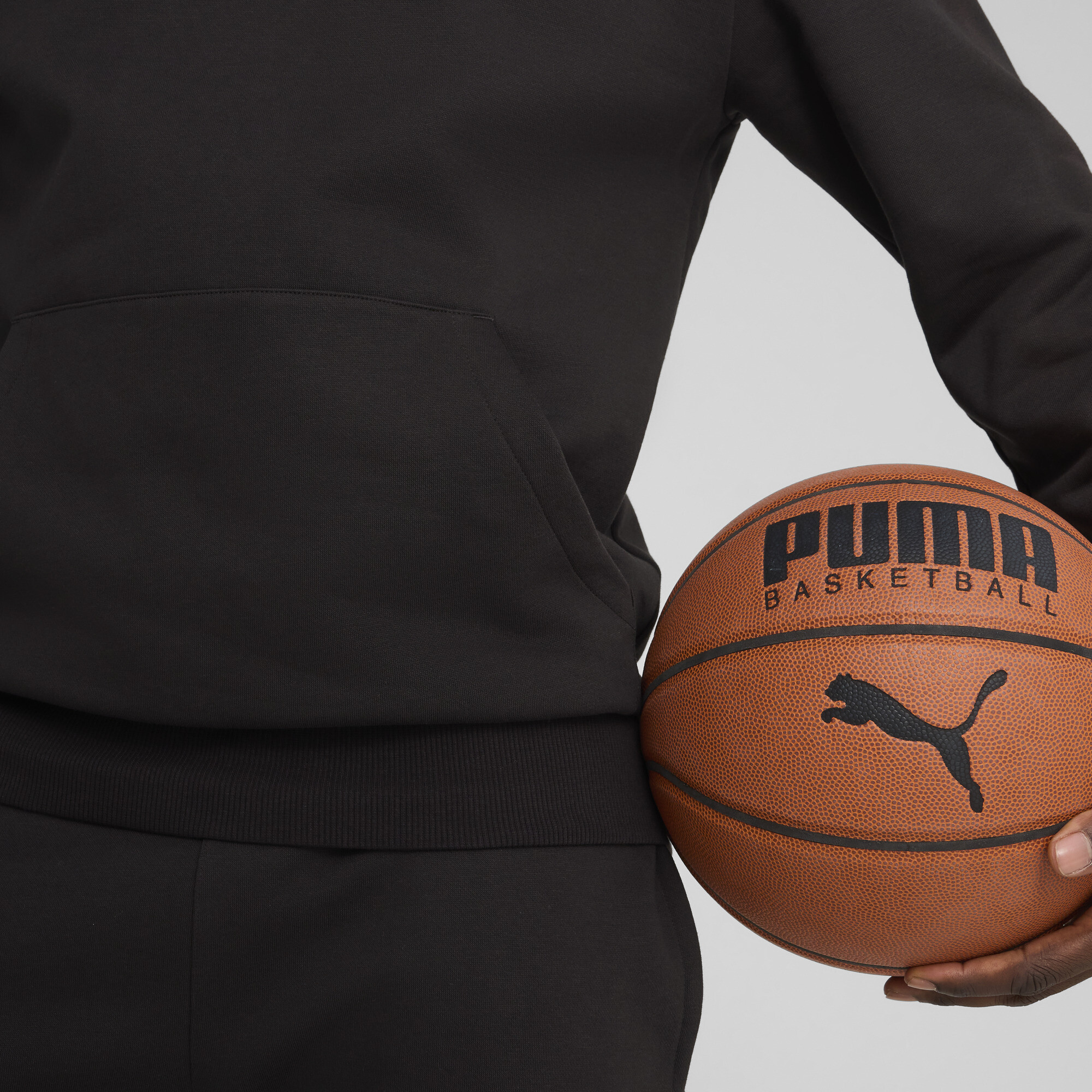 PUMA Posterize basketbalhoodie voor Heren, Zwart, Maat XS thumbnail 4