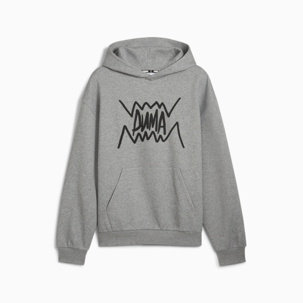 Buzo de básquet Jaws Core para hombre, Medium Gray Heather, large-ARG