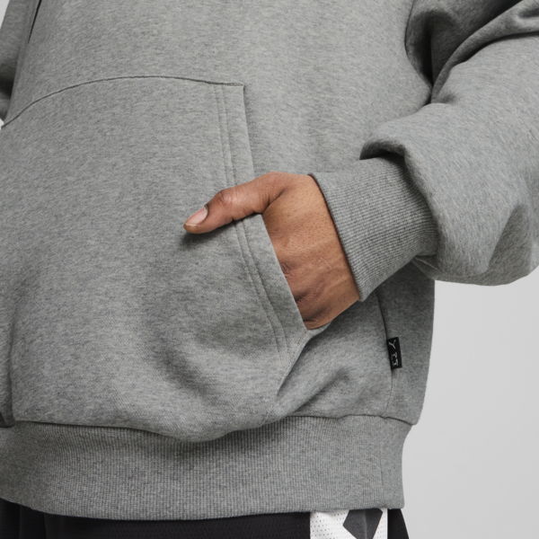 Buzo de básquet Jaws Core para hombre, Medium Gray Heather, large-ARG