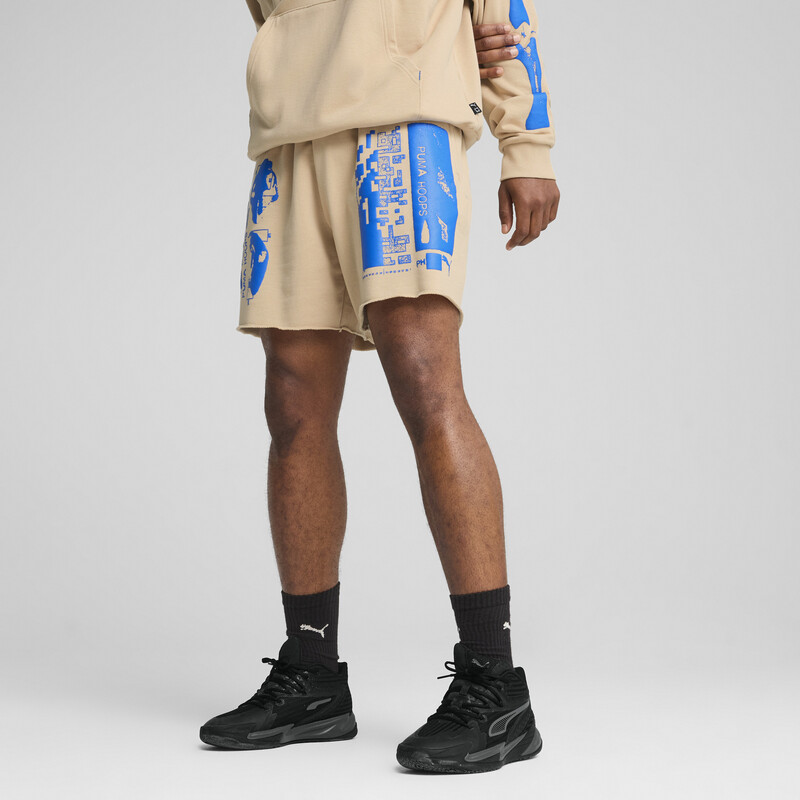 

PUMA Ancient Roars Terry Relaxed Fit Basketball Shorts
