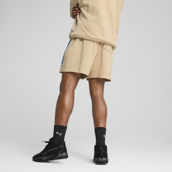 Shorts de basquet Ancient Roars Terry unisex, Light Sand, large-ARG