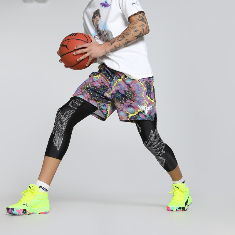 

Men's PUMA Melo Alien Skins 2-in-1 Oversized Basketball Tights