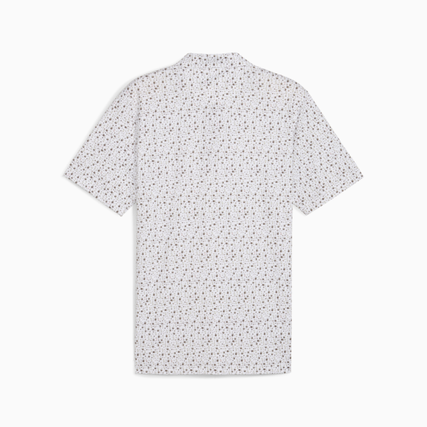 PUMA x ARNOLD PALMER Tea Time Golf Polo Men, White Glow-Flat Bronze, large-ZAF