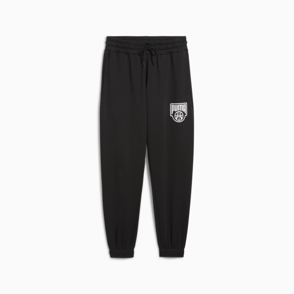 Posterize Basketball Sweatpants Men, PUMA Black, large-MEX