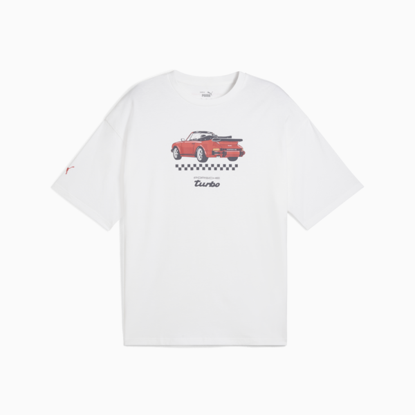 Remera estampada Porsche Legacy 3 para hombre, PUMA White, large-ARG