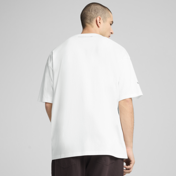 Remera estampada Porsche Legacy 3 para hombre, PUMA White, large-ARG