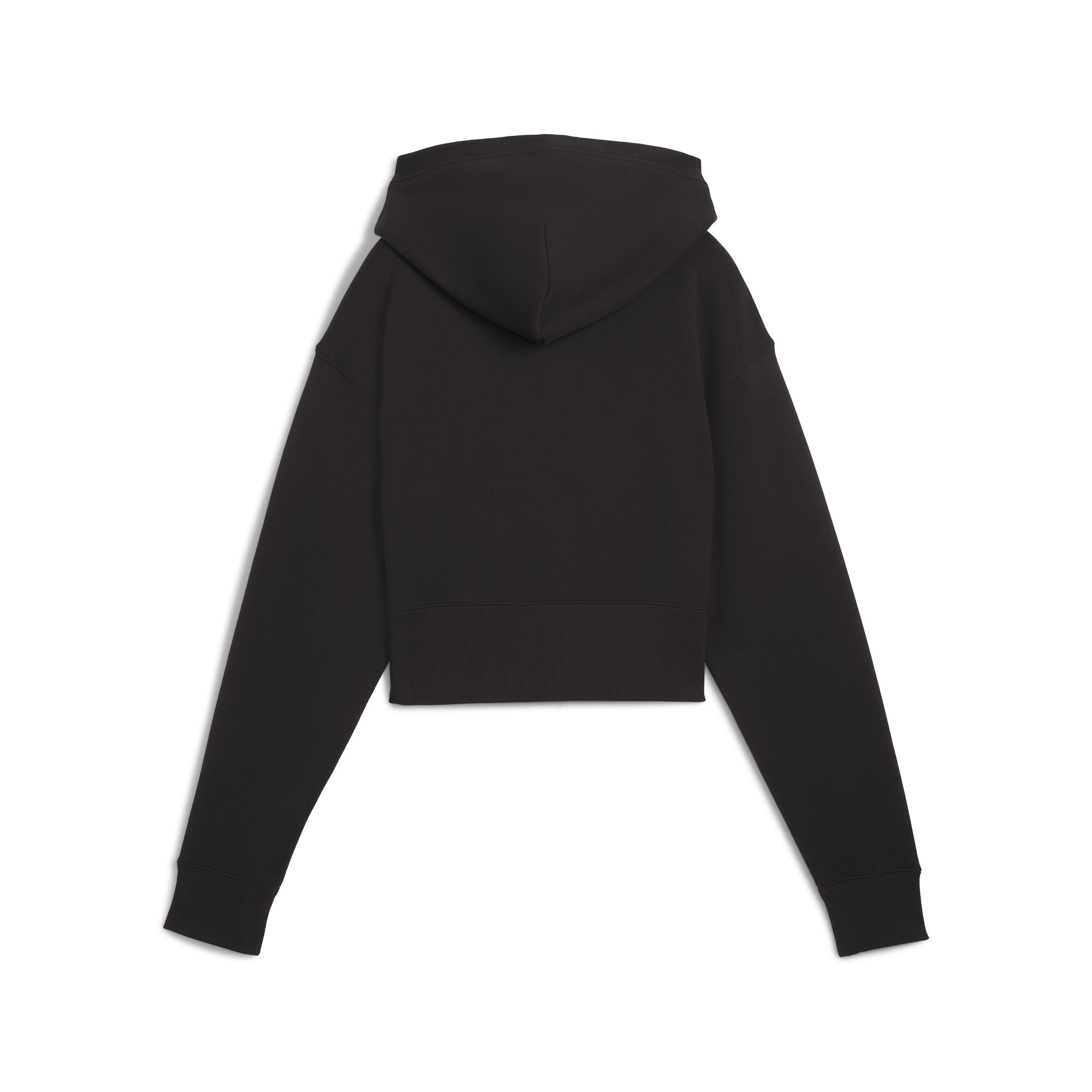 Women's Puma CLASSICS Artisanal Hoodie, Black, Size M, Clothing