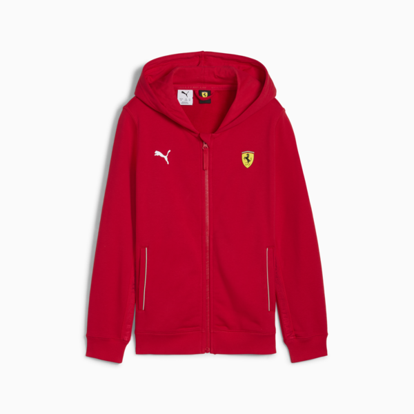 Sudadera con capucha Scuderia Ferrari HP Race para adolescentes, Rosso Corsa, large-MEX