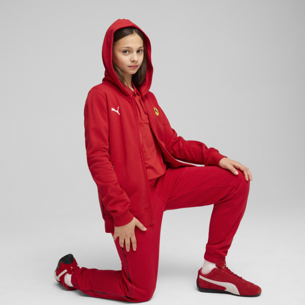 Sudadera con capucha Scuderia Ferrari HP Race para adolescentes, Rosso Corsa, large-MEX