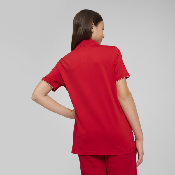 Playera polo Scuderia Ferrari Race Premium para adolescentes, Rosso Corsa, large-MEX