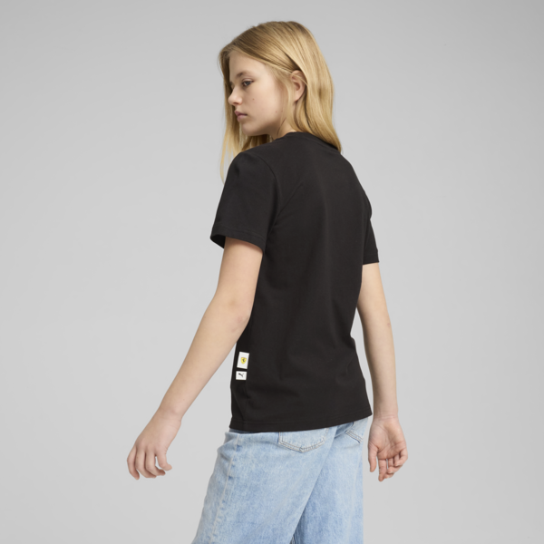 Playera estampada Scuderia Ferrari HP Race para adolescentes, PUMA Black, large-MEX