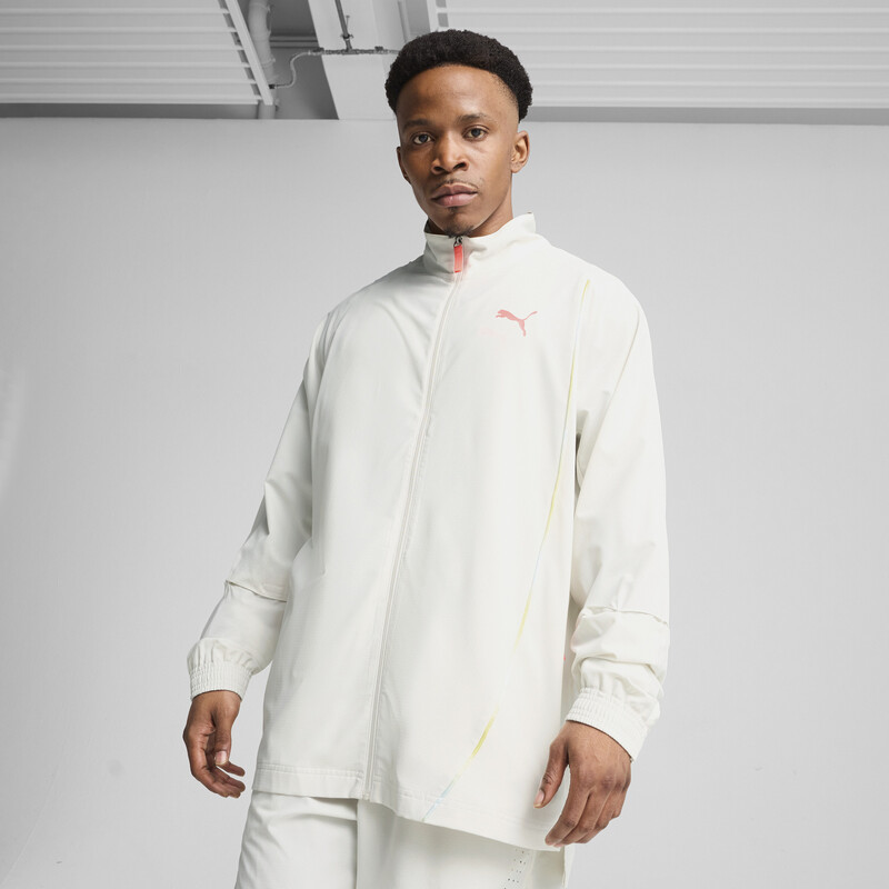 

Men's PUMA All Pro Full Zip Relaxed Fit Basketball Jacket