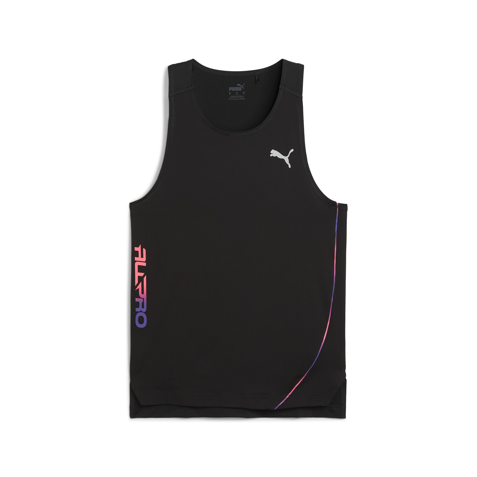 Puma All-Pro Singlet Herren | Mit Plain | Black | Größe: 4XL