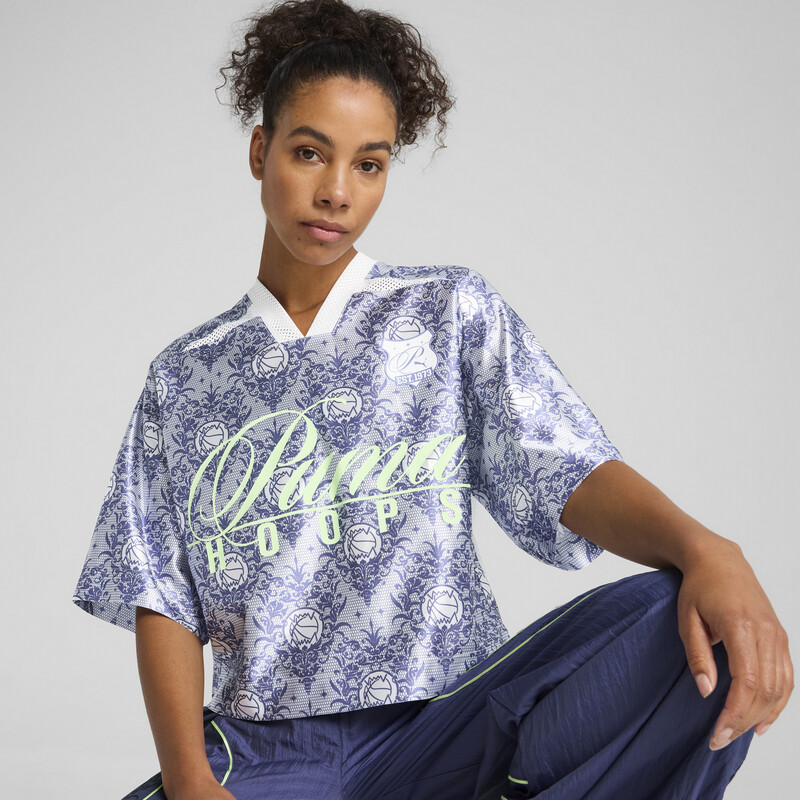 

Women's PUMA Lace Em Up's Division Oversized Basketball Top