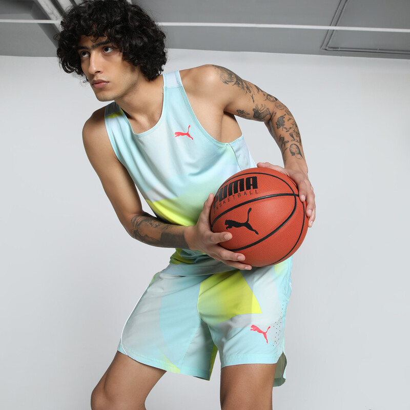 

Men's PUMA All Pro All-Over Print Basketball Singlet