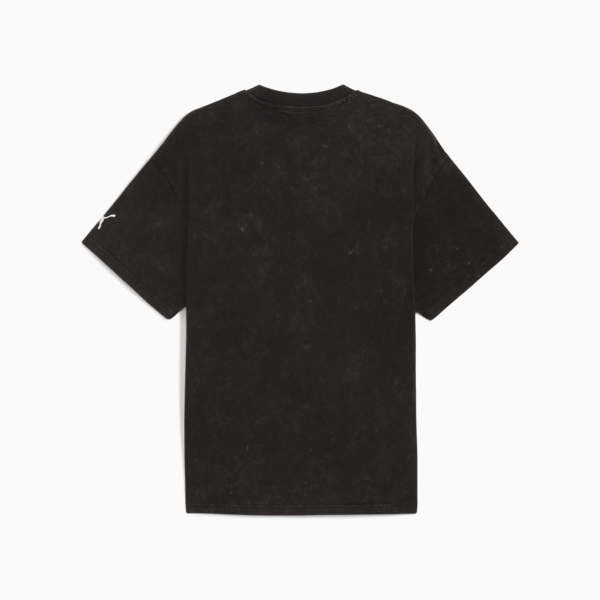 Dylan Exhibit Basketball Tee Men, PUMA Black, large-MEX