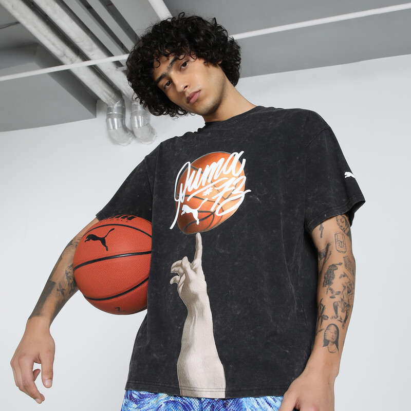 Men's PUMA Dylan Exhibit Oversized Basketball Tee