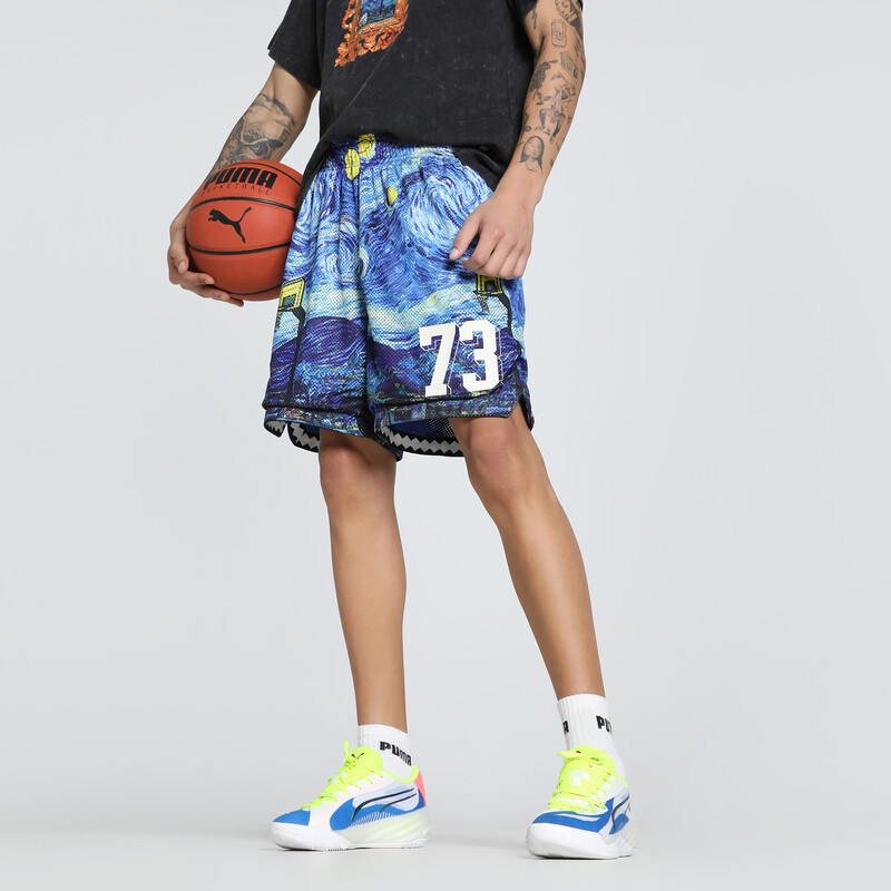 

PUMA Dylan Exhibit 7" AOP Basketball Shorts