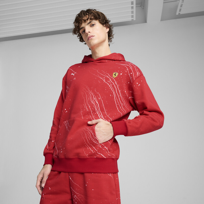 

Men's PUMA Scuderia Ferrari Race Colour Splash Motorsport Hoodie
