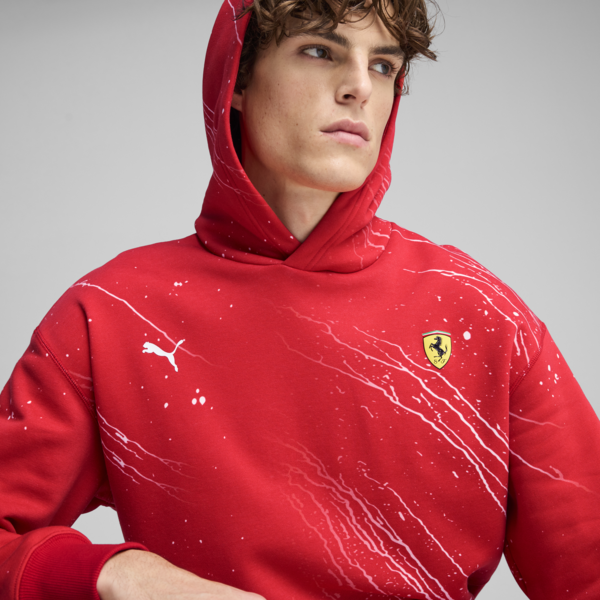 Sudadera Scuderia Ferrari HP Race Colour Splash para hombre, Rosso Corsa, large-MEX