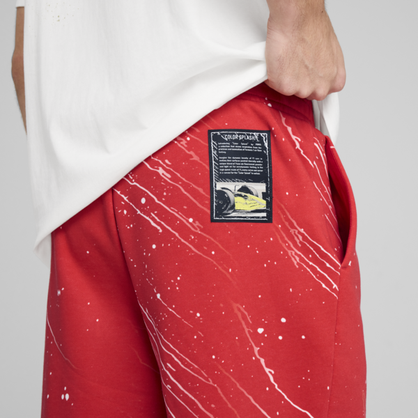 Scuderia Ferrari HP Race Colour Splash Shorts Men, Rosso Corsa, large-ZAF