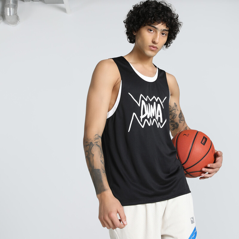 

Men's PUMA Jaws Core Basketball Tank