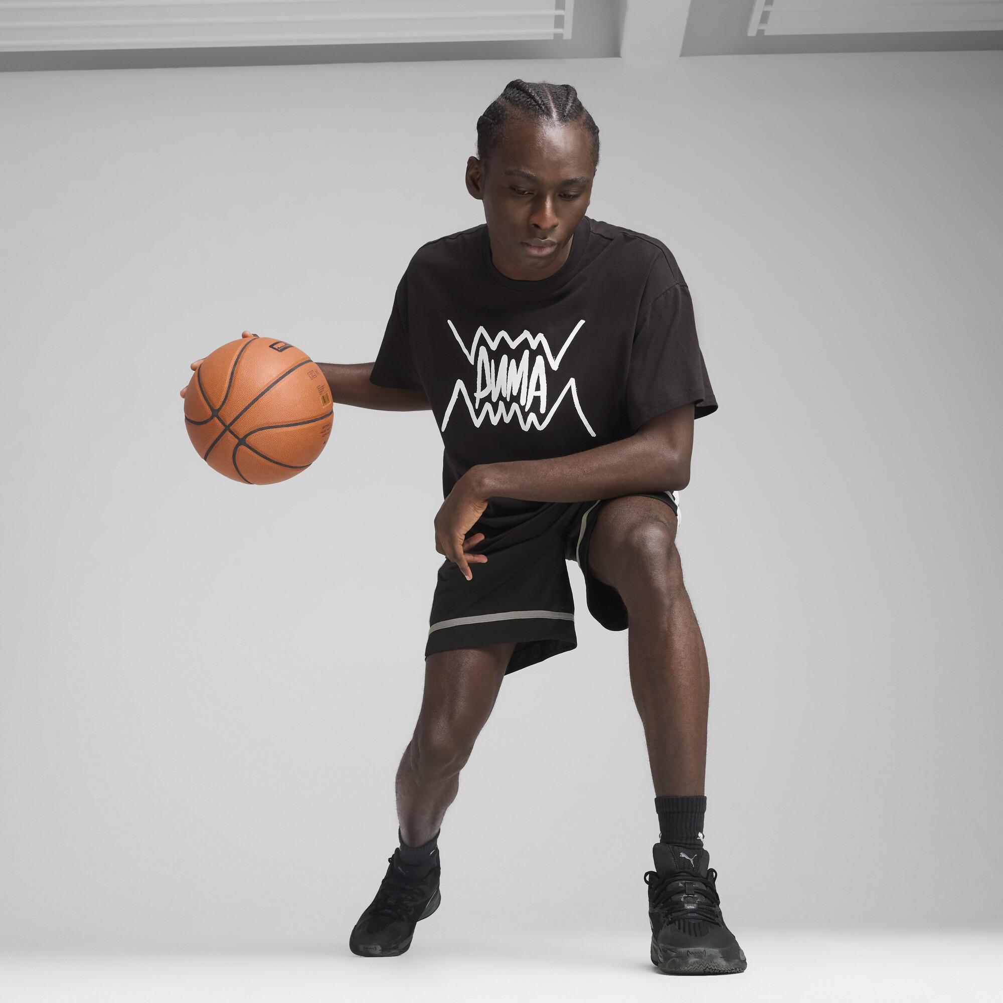 PUMA Jaws Core basketbalshirt voor Heren, Zwart, Maat 3XL thumbnail 4