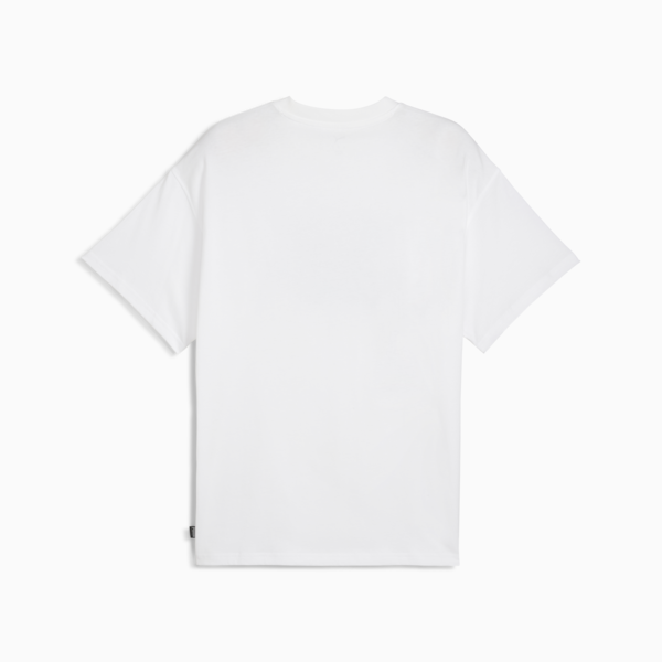 Jaws Core Basketball Tee Men, PUMA White, large-MEX