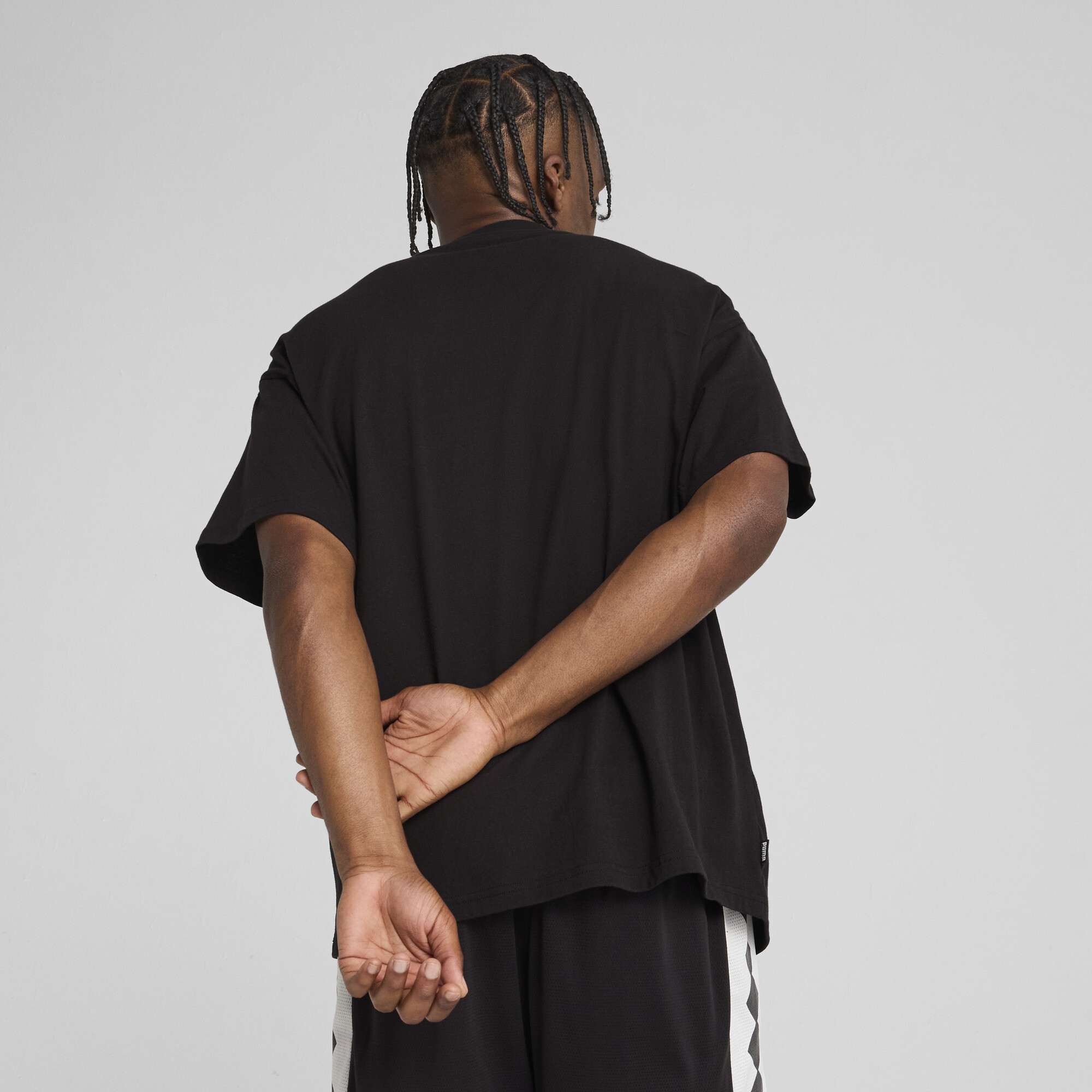 PUMA Jaws Core basketbalshirt voor Heren, Zwart, Maat XS thumbnail 5