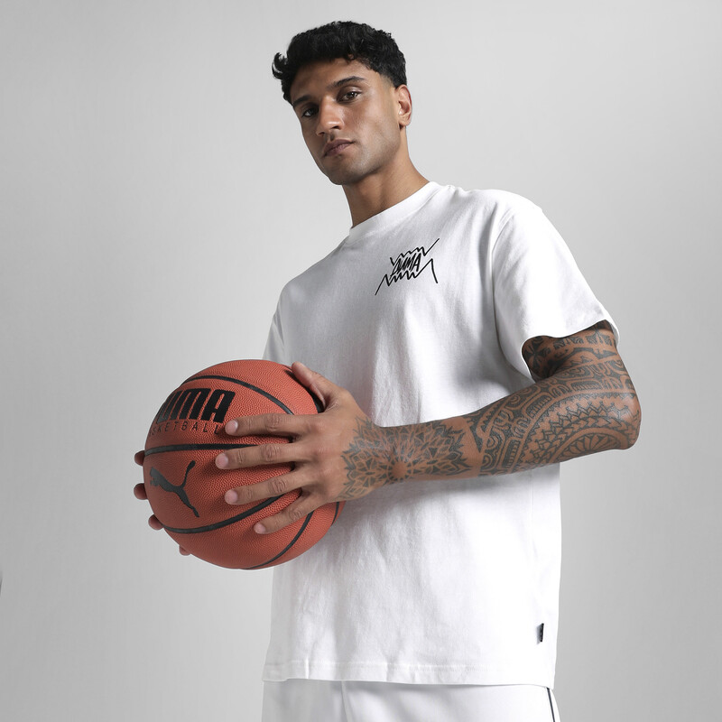 

Men's PUMA Jaws Core Oversized Basketball Tee