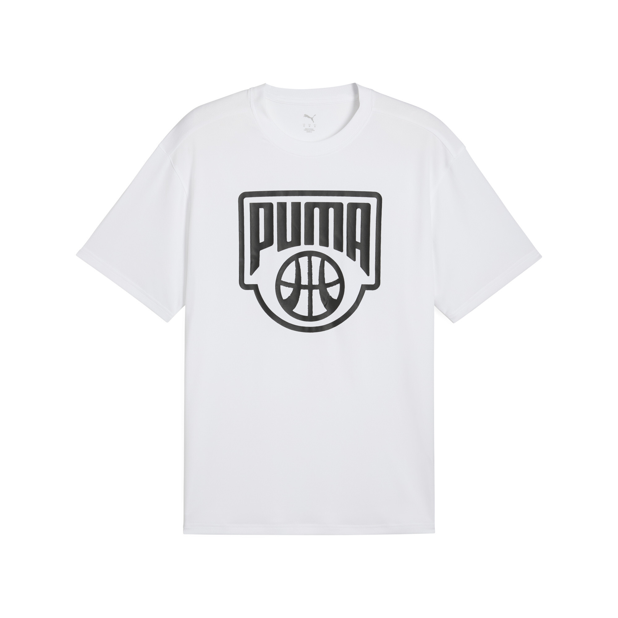 PUMA Posterize T-shirt I voor Heren, Wit, Maat 4XL thumbnail 3