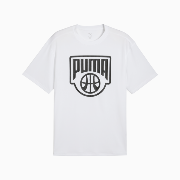 Posterize Tee I Men, PUMA White, large-MEX