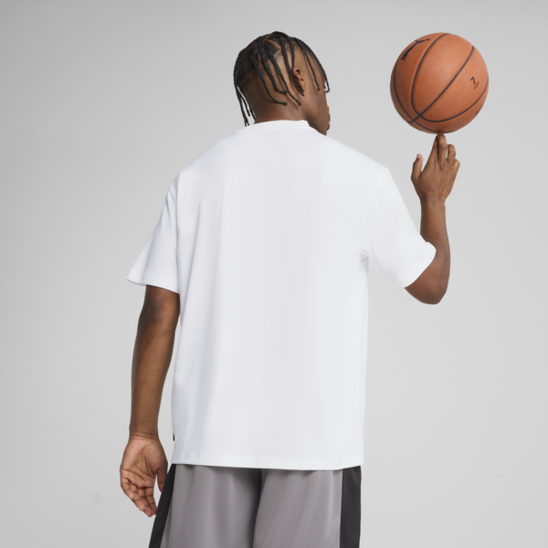 Posterize Tee I Men, PUMA White, large-MEX