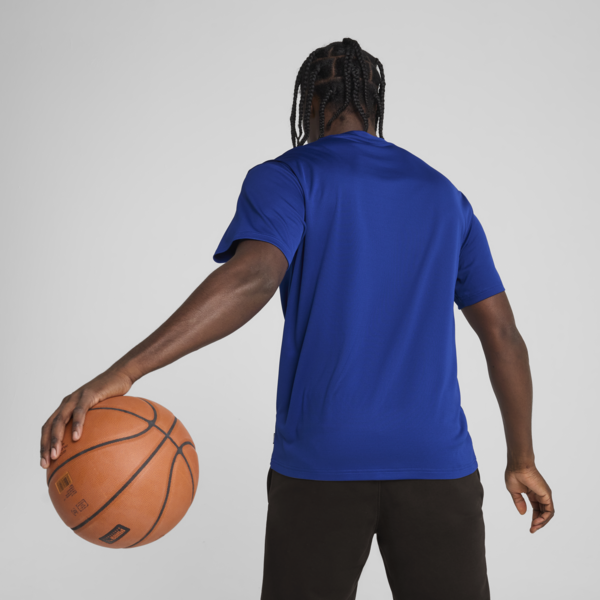 Posterize Tee I Men, Vivid Blue, large-MEX