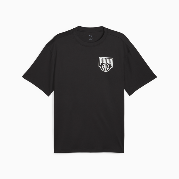 Remera de básquet Posterize para hombre, PUMA Black, large-ARG