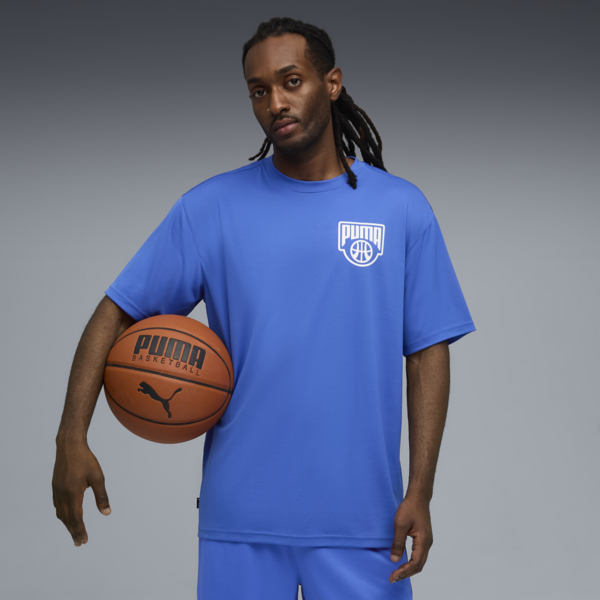 Remera de básquet Posterize para hombre, Mountain Blue, large-ARG