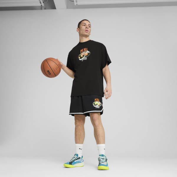Hoop Dreamz Oversized Tee IV Unisex, PUMA Black, large-MEX