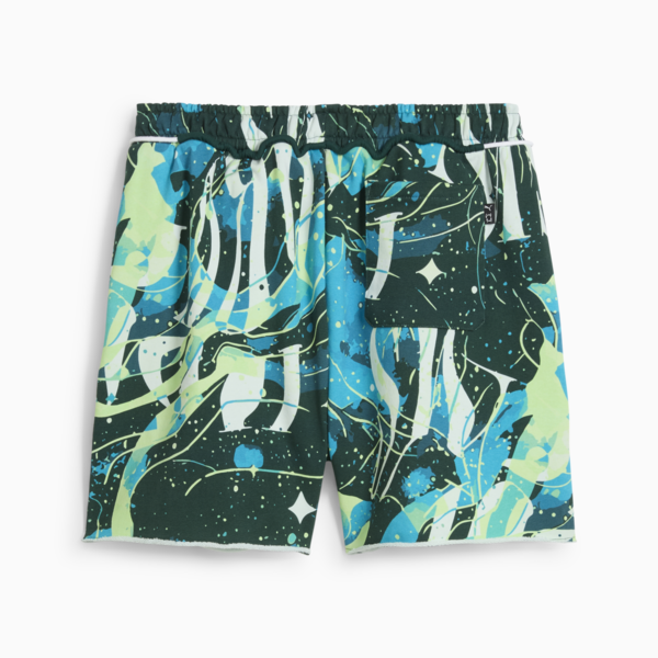 Hoop Dreamz Short II Unisex, Dark Myrtle-Spring Fern-AOP, large-ZAF