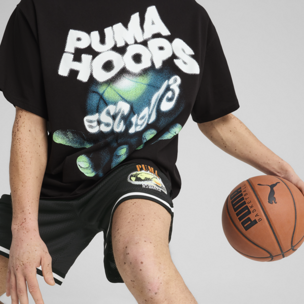 Hoop Dreamz Short Unisex, PUMA Black, large-ZAF
